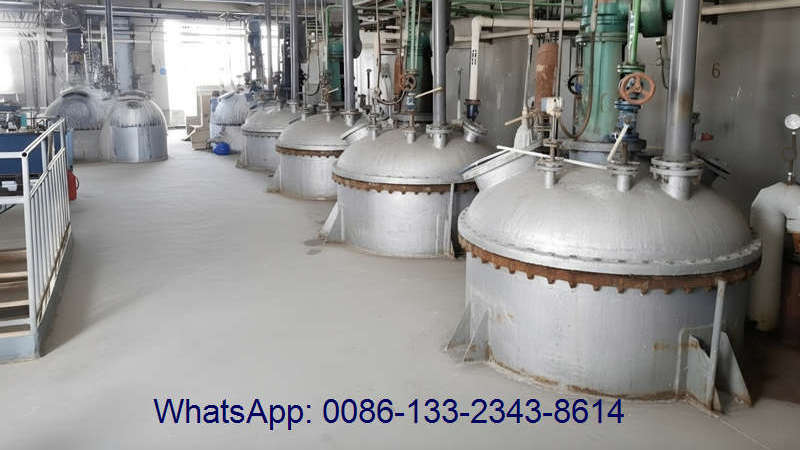 Calcium hypochlorite production line at Everglory Industrial factory